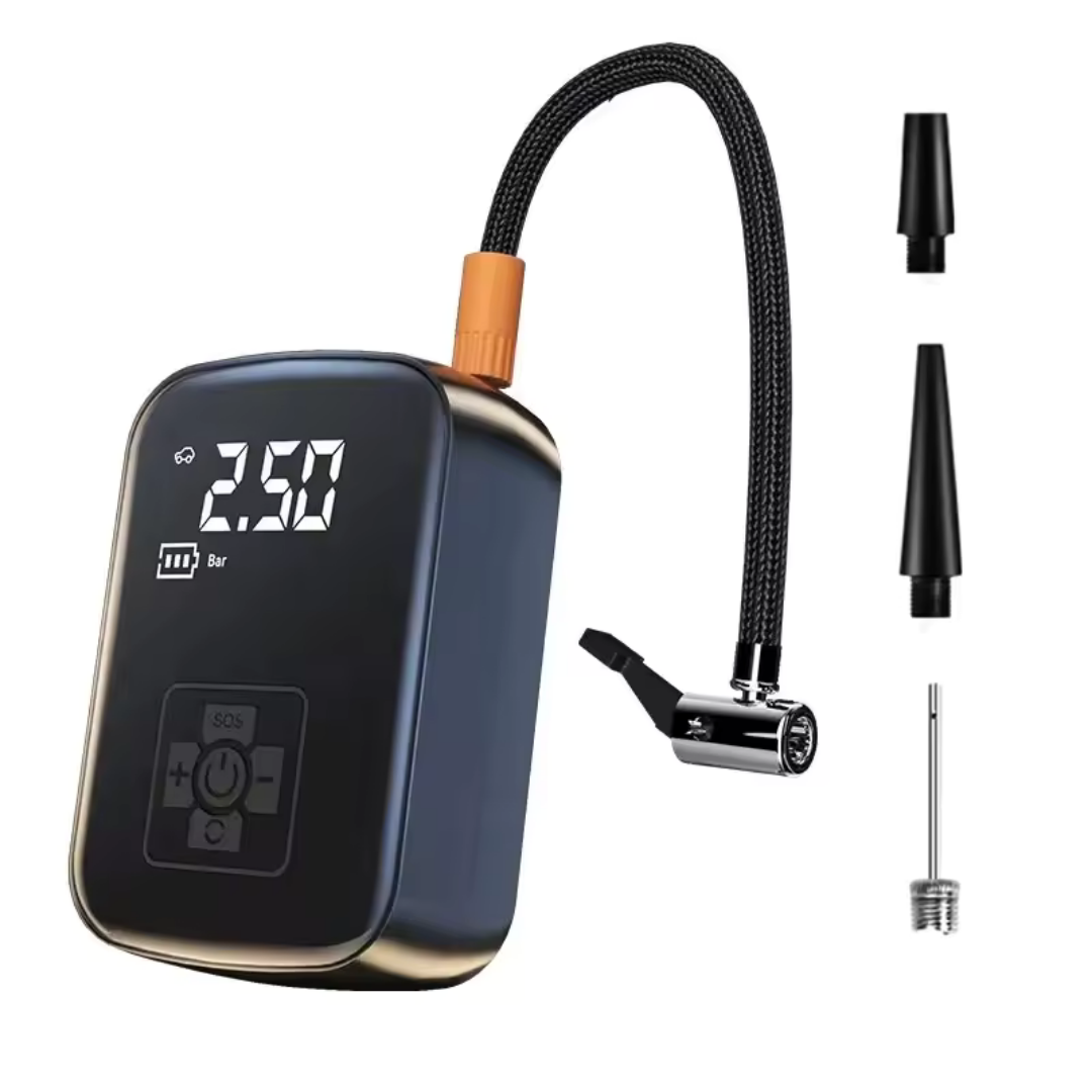 Car Tire Inflator Mini Air Compressor 12V 150PSI Portable Electric Air Pump For Motorcycle Bicycle Tire Air Filling Pump ﻿